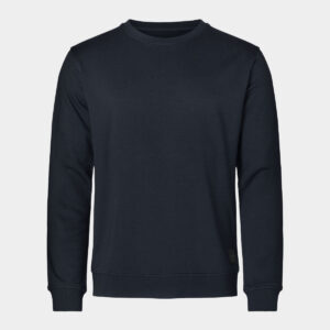 Navy bambus sweatshirt til mænd fra Resteröds (Størrelse: X Large)