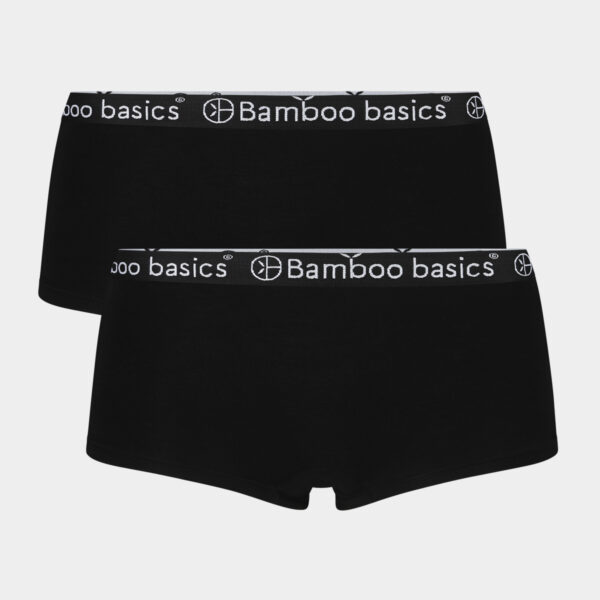 2 par sorte bambus hipsters til dame fra Bamboo Basics (Størrelse: Small)