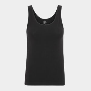 Sort bambus tank top til dame fra Boody (Størrelse: Small)