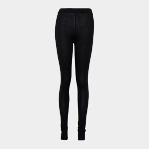 Sorte leggings i uld/bambus til dame fra JBS of Denmark (Størrelse: X Large)