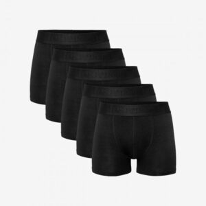 Økologisk bomuld, Tights, 5-pak, Sort