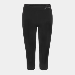 Sorte bambus crop leggings til Dame fra Boody (Størrelse: XS)