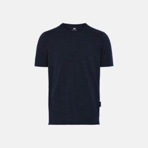 Undertrøje, t-shirt | 100% knitted merino uld | marine