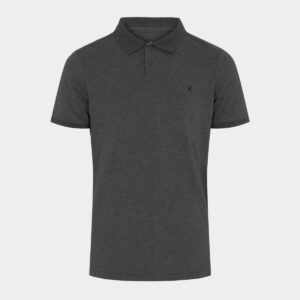 Mørkegrå pique bambus polo shirt til Mænd fra JBS of Denmark (Størrelse: Small)