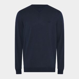 Navy badge bambus sweatshirt til Mænd fra JBS of Denmark (Størrelse: Small)