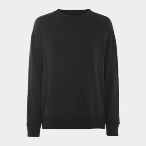 Sort tynd sweatshirt i bambus til damer til Dame fra Boody (Størrelse: Small)