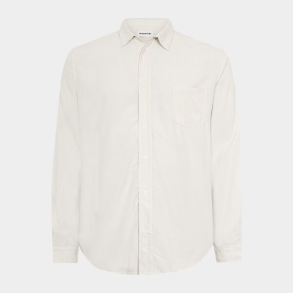 Off white bambus skjorte til Mænd fra Resteröds (Størrelse: M)