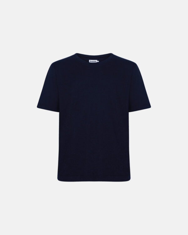 Økologisk bomuld, Langærmet t-shirt, Navy