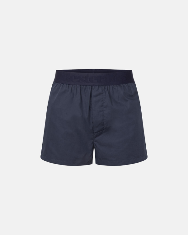 Økologisk bomuld, Pyjamas shorts, Navy