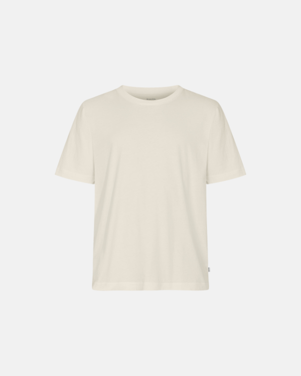 100% GOTS | T-shirt "mid-sleeve", Cremehvid