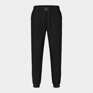 sorte bambus sweatpants til mænd fra Resteroeds, XXL