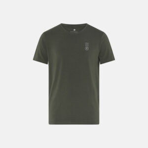 Bambus, T-shirt "text", Grøn