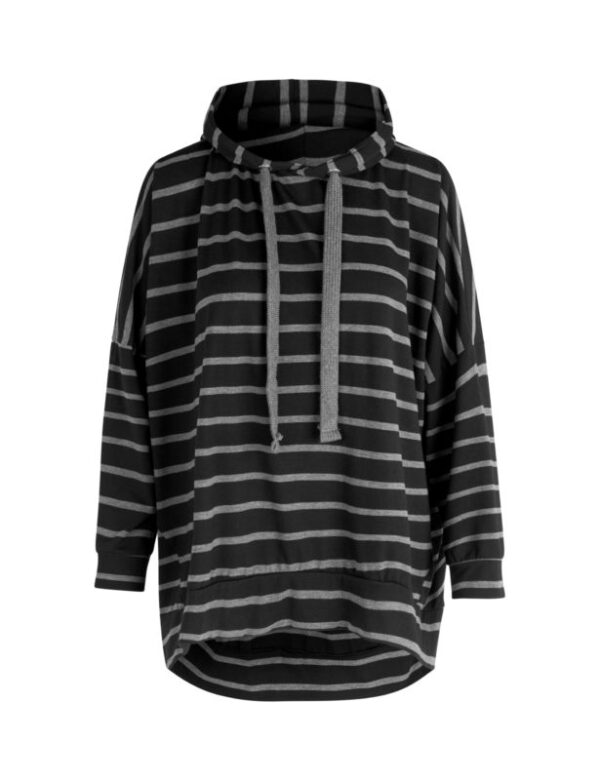 Comfy Copenhagen hoodie Black/Grey - str. s/m