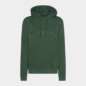 Grøn bambus hoodie med logo fra Copenhagen Bamboo, XS