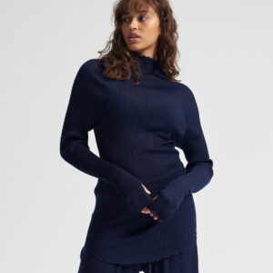 Fiori | Merinould - Navy - One Size