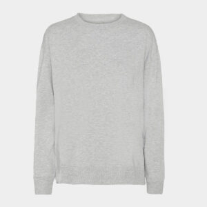 Bambus sweatshirt | lysegrå sweatshirt til damer fra Boody, L