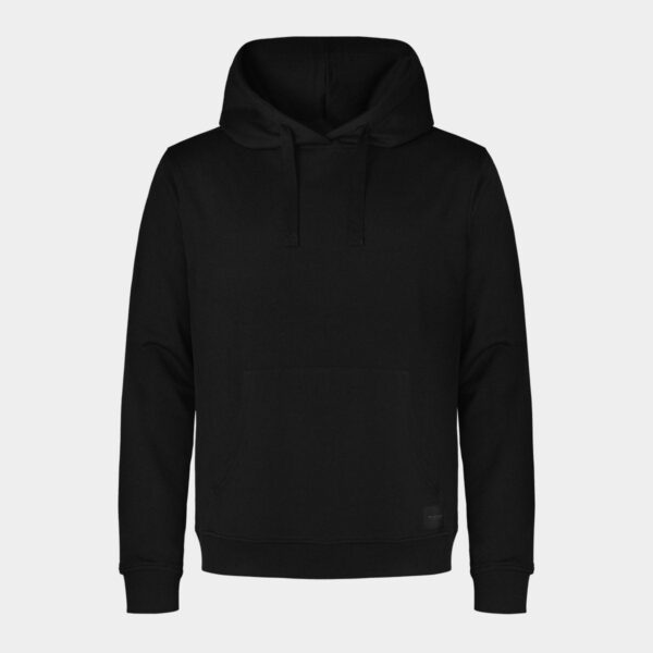 Sort bambus hoodie til mænd fra Resteroeds, L