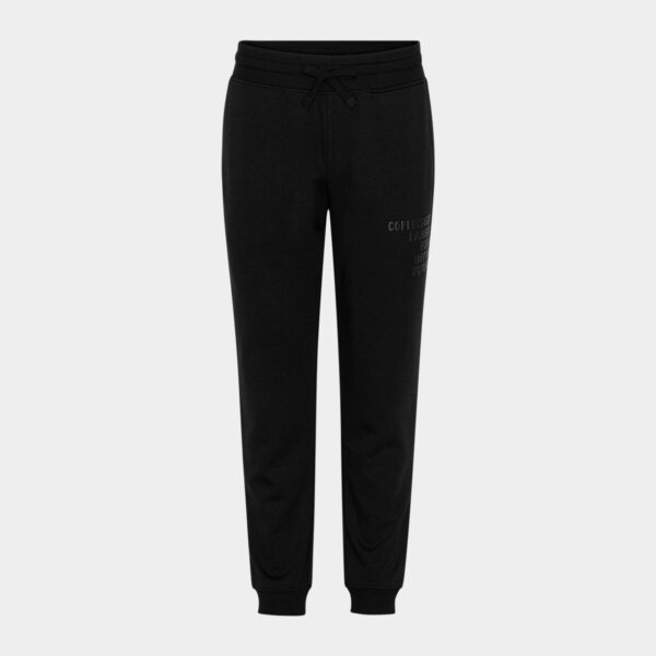 Sorte bambus sweatpants med logo fra Copenhagen Bamboo, S