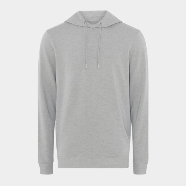 Bambus hoodie| lysegrå hoodie til mænd fra JBS of Denmark, M