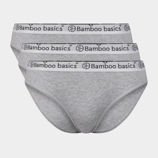 Bambus trusser | Grå bambus tai trusser til damer fra Bamboo Basics, 2XL