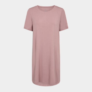 Lyserød bambus T-shirt kjole til dame fra JBS of Denmark, XS