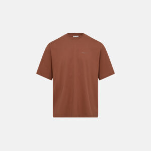 Mid sleeve t-shirt | GOTS bomuld | brun