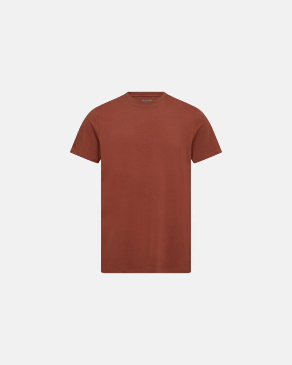 Bambus, T-shirt o-neck, Brun