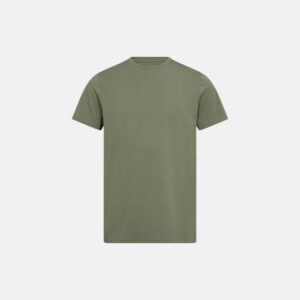 Bambus, T-shirt o-neck, Grøn