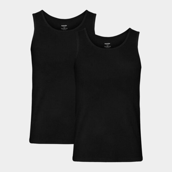 2 sorte bambus tank tops fra Resteroeds, XL