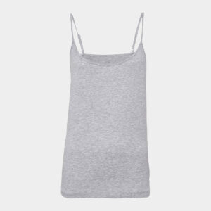 Grå bambus tank top tynd strop til dame fra JBS of Denmark, XL