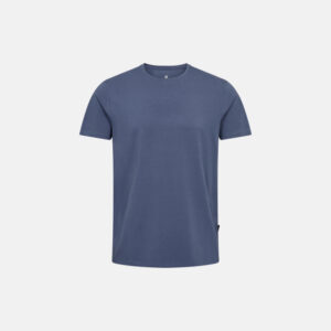 Bambusviskose, T-shirt o-neck, Blå